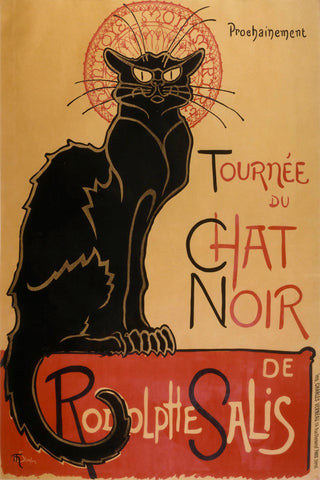 Manifesto vintage Chat Noir