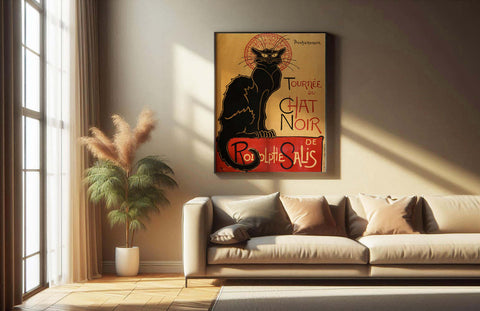 Quadro "Chat Noir" - Collezione Manifesti Pubblicitari Vintage