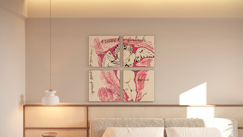 Quadro con Design Artistico "Cherubini 03"