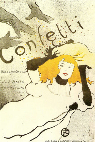 Manifesto vintage Confetti