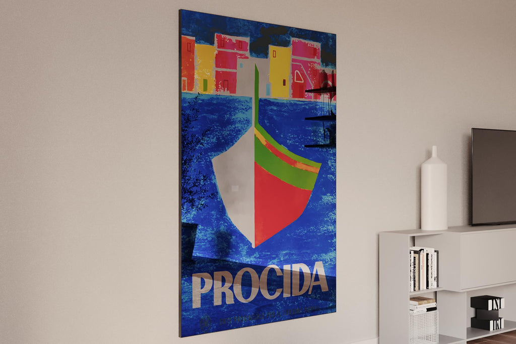 Quadro "Procida" - Collezione Manifesti Turistici Vintage