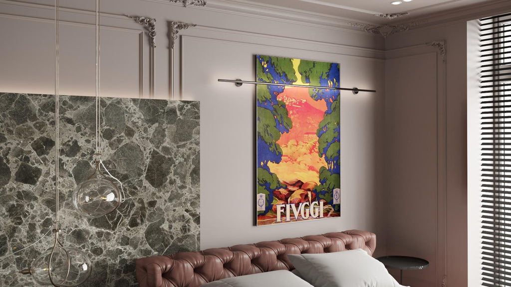 Quadro "Fiuggi" - Collezione Manifesti Turistici Vintage