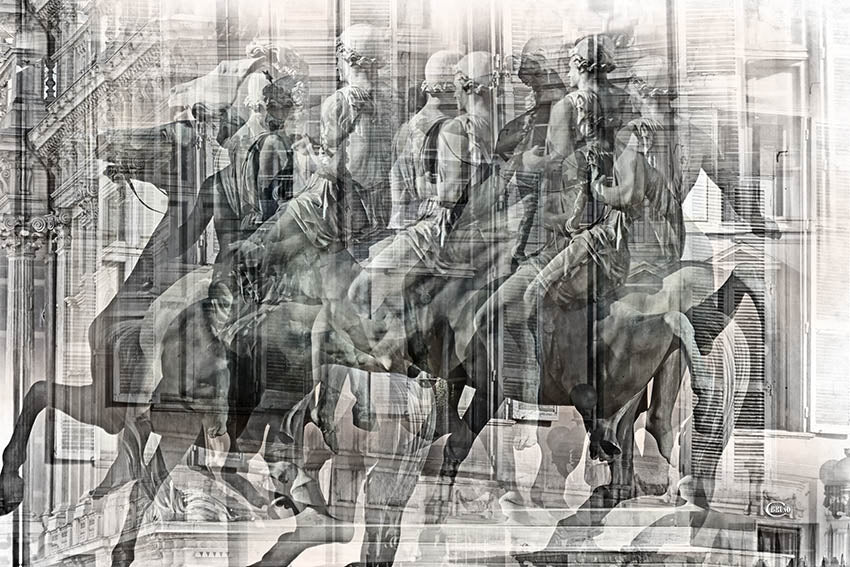 Quadro "Monumento Equestre Torino" - Collezione Pop Art