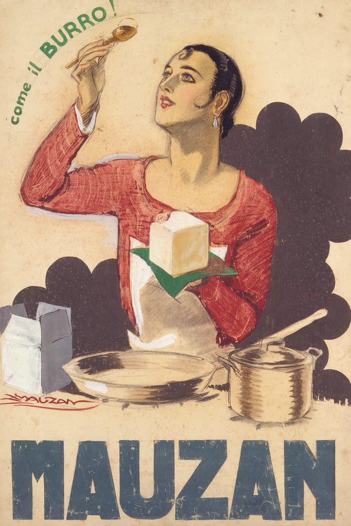 Quadro "Mauzan" - Collezione Manifesti Pubblicitari Vintage