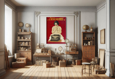 Quadro "Olivetti" - Collezione Reclame