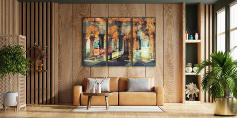 Quadro "Piazza Castello"