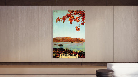 Quadro "Stresa-Borromeo" - Collezione Manifesti Turistici Vintage