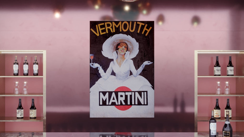 Quadro "Vermouth Martini" - Collezione Manifesti Pubblicitari Vintage