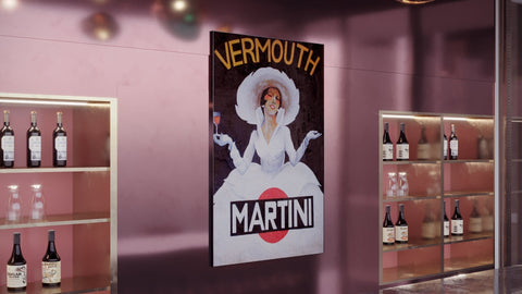 Quadro "Vermouth Martini" - Collezione Manifesti Pubblicitari Vintage